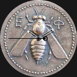 Silver Tetradrachm of Greek Ephesos, 390-380 BCE, 2