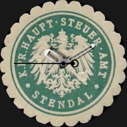 6 German Locality Seals, 10 seconds each, 5