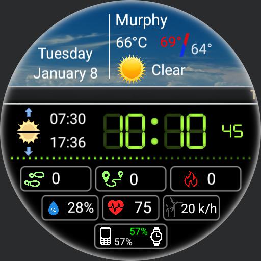 Watch request 24h, temps C