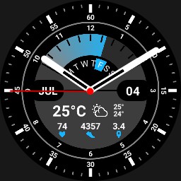 Brute SECTOR All In One Perpetual Calendar Watch Colour