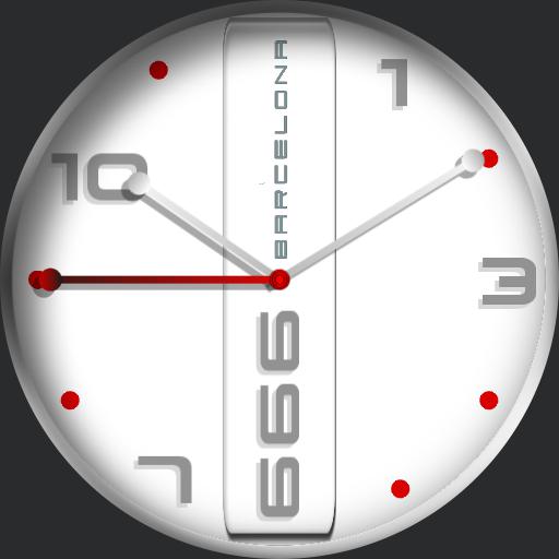 666 Barcelona John- White