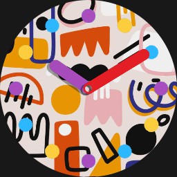 Brute POP Abstract Art Painting Minimalistic Designer Watch