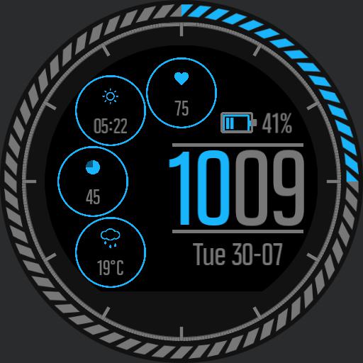 Tactical digital watch