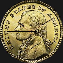 Gold, Louisiana Purchase, 1803