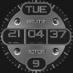 Brute ROTOR Big Metallic Minimalistic Watch