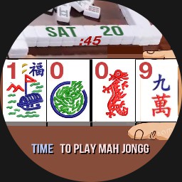 Game: MAH JONGG Tiles Tell the Time - WOS6