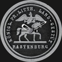 6 German Locality Seals, 10 seconds each, 10