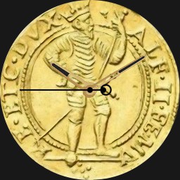 Gold, Alfonso II, Duke of Ferrara, Ducato,  ND