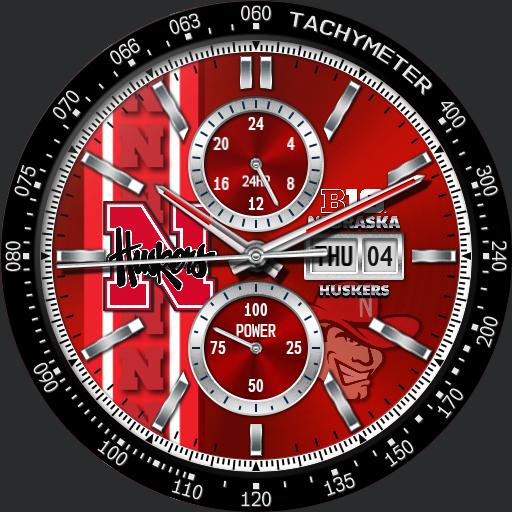 Nebraska Huskers Modular Racer by Jerry Mills