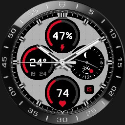 Brute CONNECTED All In One Watch Colours Dual White Black Dial