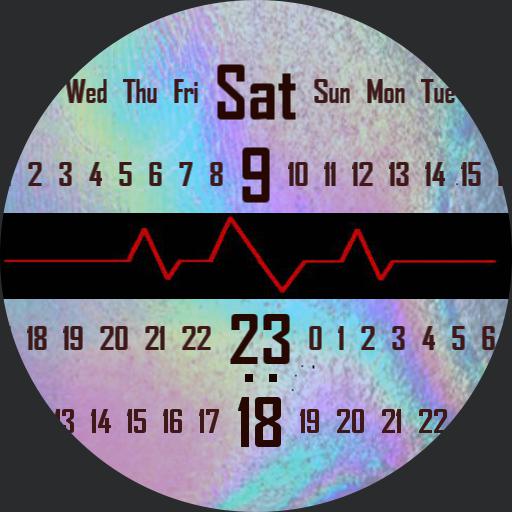 Scroll. 2 iridescent.