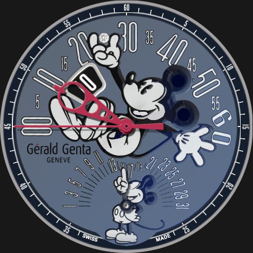  Gerald Genta Vintage Fantasy Mickey