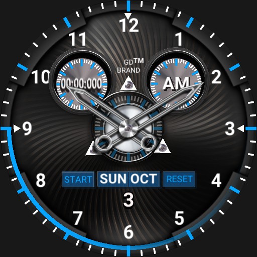 Simple Blue Watch