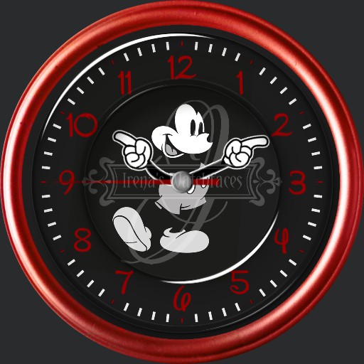 Mickey Disney GreyRed mit Sound Animation