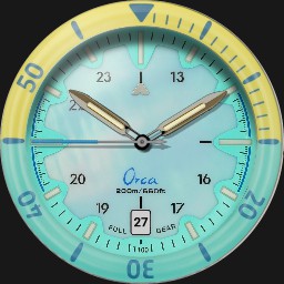 Fullgear diver orca aqua