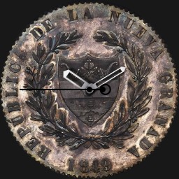 Silver, Nueva Granada, 8 Reales, 1849