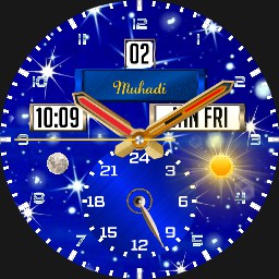 Muhadi Blue 5 watch