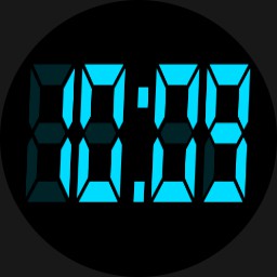 Simple big cyan