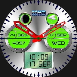 silver Watch