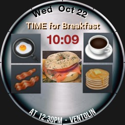 PLATES: Breakfast, Lunch, Dinner, Dessert & Thanksgiving by Time of Day - WOS6