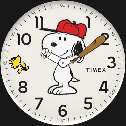 TIMEX Snoopy Baseball Woodstock Mod