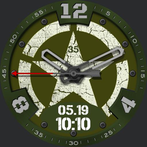 towerclock army star