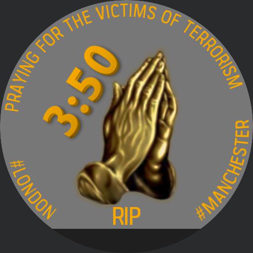 TTG Prayers For Victims Moto 360  Flat Tire