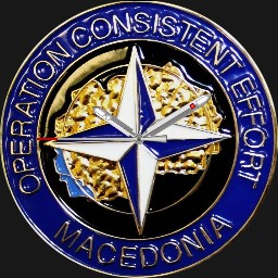 Challenge Coin, KFOR Macedonia