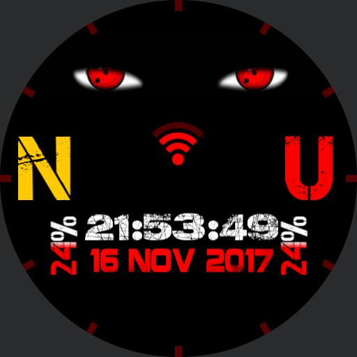 sharingan apple watch face