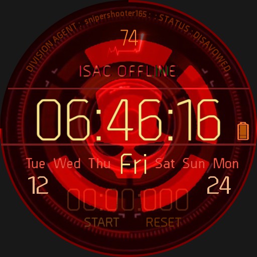 Division2 Rogue Manhunt Red snipershooter165