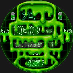 AI Watchface: Green Slime Edition 