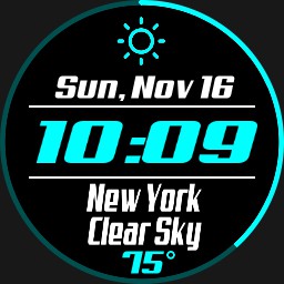 Turquoise Weather GW6