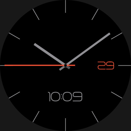 minimal modern analog/digital 