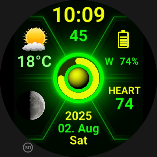 futuristic roboto neon low power NCFC