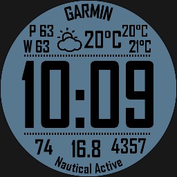Garmin Blue