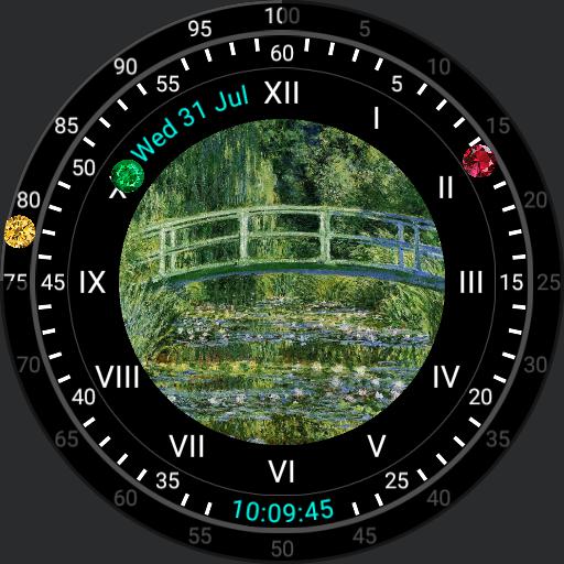 Art Watch Monet Japanese Bridge