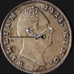 Silver, William IIII, E. India Co., Rupee, 1835