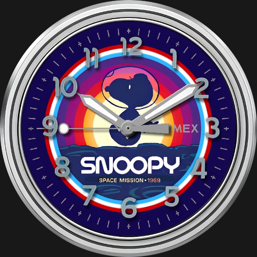 Timex Snoopy Space Mission MK1 Copy