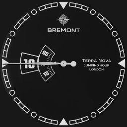 BREMONT Terra Nova Jumping Hour Minimalistic Watch