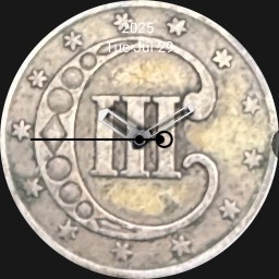 Silver, Trime, Type I, 1851