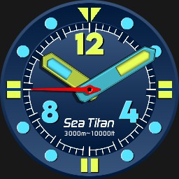 Brute SEA TITAN BioLuminescent Diver Field Watch