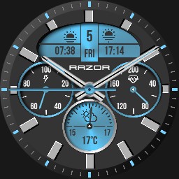 Brute RAZOR Sporty All in One Premium Hybrid Watch Colours
