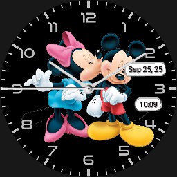 Mickey and Minnie Mouse