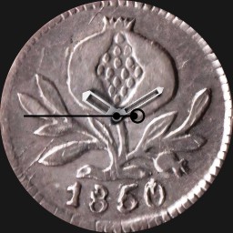 Silver, Un Quartillo, Popayan, 1860