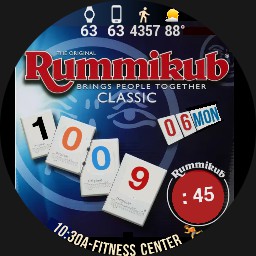 Game: RUMMIKUB Tiles Tell Time - WOS6