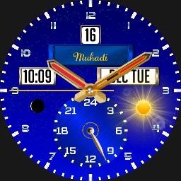 Muhadi Blue 3 watch 