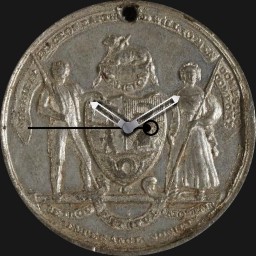 White Metal, England, Temperance Society, Medal, 1833