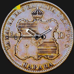 Silver, Quarter Dollar, Hawaii, 1883 