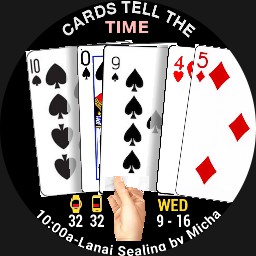 CARDS TELL THE TIME - 4 icons - wos6 - Furmaniac
