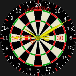 Darts Board  Analog 180 V2